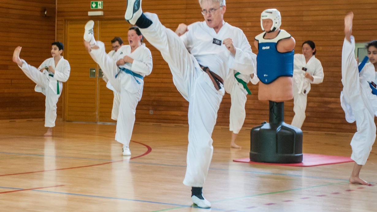 Probetraining Taekwondo im April